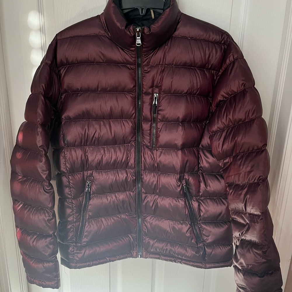 Burgundy Calvin Klein Lightweight Jacket